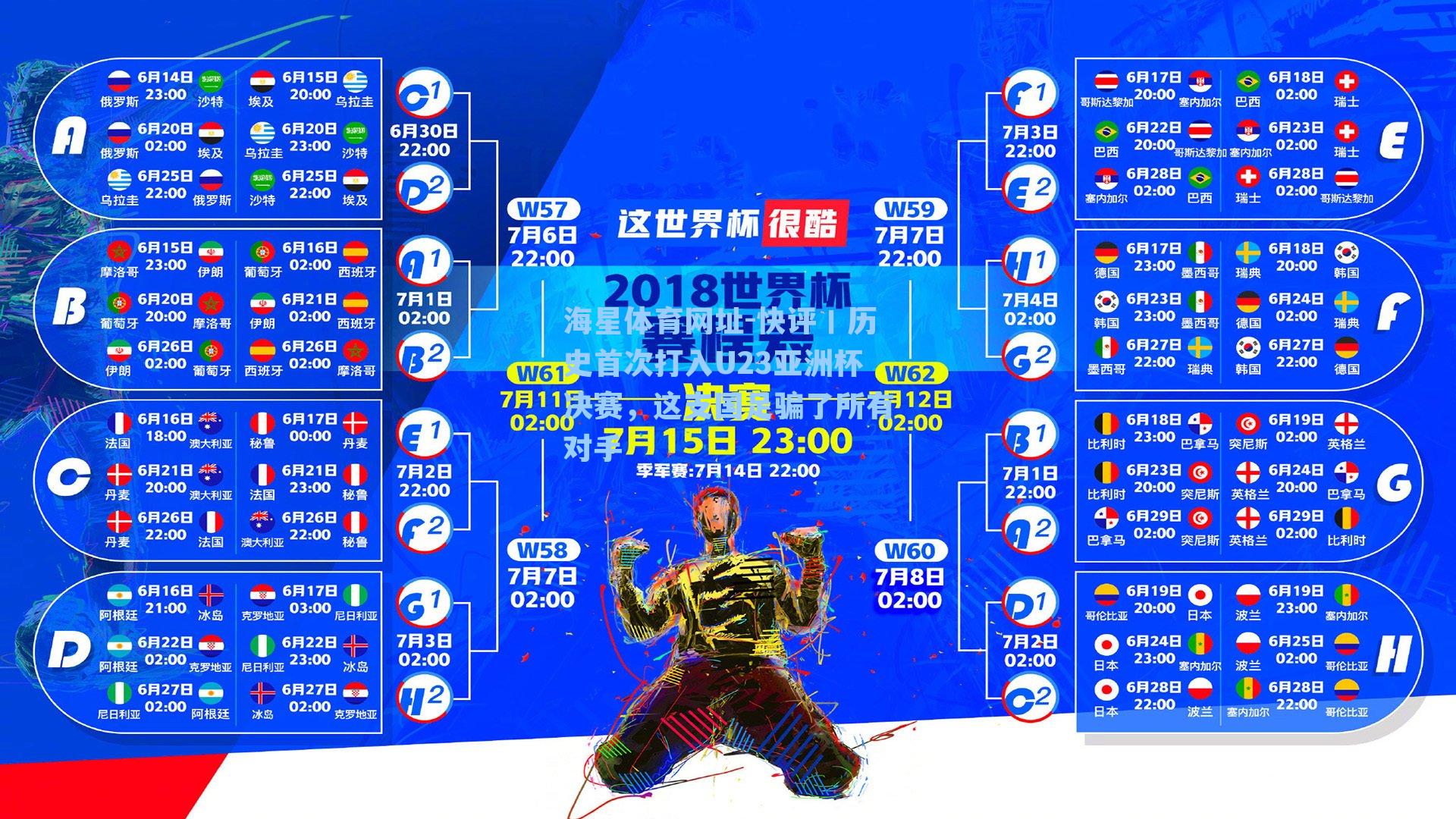 快评丨历史首次打入U23亚洲杯决赛,这支国足骗了所有对手